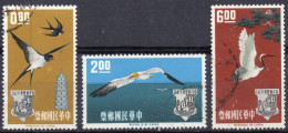 TAIWAN (= Formosa) :1963: Y.434-36 : Anniv. De L'Union Postale De L'Asie Et De L' Océanie.  Gestempeld / Oblitéré. - Gebraucht
