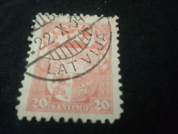 LETONYA-1920-50   20 SANTİMİ    DAMGALI - Estonia