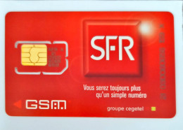SFR Gsm Original  Chip Sim Card Scratch - Collections