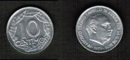 SPAIN    10 CENTIMOS 1959 (KM # 790) #7737 - 10 Céntimos