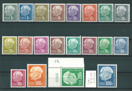 Saar MiNr. 409-428 ** (sab05) - Unused Stamps