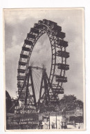 E5477) WIEN - PRATER - Riesenrad - Tolle Alte S/W AK - Wenen Panorama - Prater