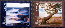 Aland 2005  MiNr.256-57    MNH (**)  (lot  F 673 ) - Aland