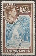 JAMAICA 1938 Bamboo Walk - 2s. - Blue And Brown FU - Jamaica (...-1961)