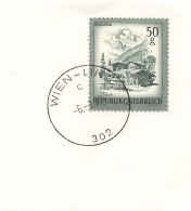 Bahnpost (R.P.O./T.P.O) Wien-Linz [Ausschnitt] (AD3078) - Storia Postale