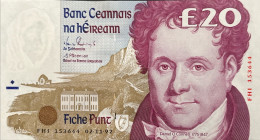 Ireland 20 Pounds, P-77a (02.11.1992) - UNC - RARE DATE! - Ierland