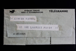 1964 TELEGRAMME CAD PARIS 6 AV DE ST OUEN (17e) Du 5-6-1964 TTB - Telegramas Y Teléfonos