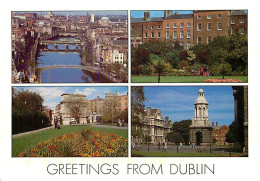 Irlande - Dublin - Dublin City - Multivues - Voir Timbre - Ireland - CPM - Voir Scans Recto-Verso - Dublin
