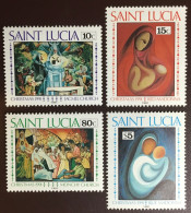 St Lucia 1991 Christmas MNH - St.Lucia (1979-...)