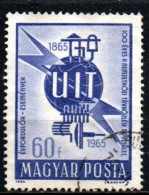 1965 - Ungheria 1732 Unione Internazionale Delle Telecomunicazioni   ------ - Gebraucht