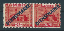 Saar MiNr. D 6 * Stark Verzähnt  (sab09) - Oficiales