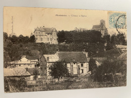 CPA - 60 - MONTATAIRE - Le Château Et L' Eglise - Montataire