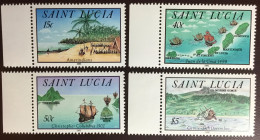 St Lucia 1992 Discovery Of St Lucia MNH - St.Lucia (1979-...)