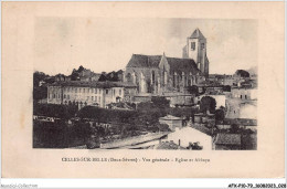 AFXP10-79-0829 - CELLES-SUR-BELLES - Vue Generale - Eglise Et Abbaye - Celles-sur-Belle