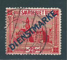 Saar MiNr. D 6 XXIV  (sab09) - Service