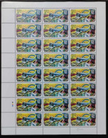 INDIA 2009 LIFE LINE EXPRESS TRAINS RAILWAYS FULL SHEET MS MNH - Unused Stamps