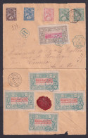 Ethiopia/Somali Coast - 1897 Combination Cover To France, W/ 2011 Behr Cert - Etiopia