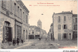 AFYP9-82-0864 - Le Tarn Et Garonne - LAVIT - Place De La Mairie Et Grand'rue - Lavit