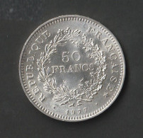 PIECE ARGENT Année 1977 De 50 F - 50 Francs