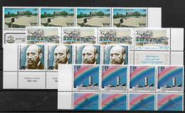 TIMBRE STAMP ZEGEL ISRAËL PETIT LOT 4 X 918-982 1003 978  XX - Neufs (avec Tabs)