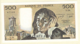 500 Francs PASCAL FRANCE Type 1968 F.71.19 Pr.NEUF - 500 F 1968-1993 ''Pascal''