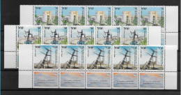 TIMBRE STAMP ZEGEL ISRAËL PETIT LOT 5 X 1136-38  XX - Unused Stamps (with Tabs)