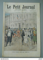 LE PETIT JOURNAL N°332 - 28 MARS 1897 - NOCE VELOCIPEDE TANDEM - ALGERIE - 1850 - 1899