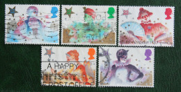 Natale Weihnachten Xmas Noel Kerst (Mi 1051-1055) 1985 Used Gebruikt Oblitere ENGLAND GRANDE-BRETAGNE GB GREAT BRITAIN - Used Stamps