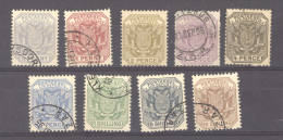 Transvaal  :  Yv  97-105   (o) , * - Transvaal (1870-1909)