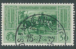 1932 EMISSIONI GENERALI USATO GARIBALDI 30 CENT - RA1 - Amtliche Ausgaben