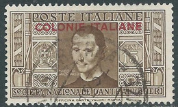 1932 EMISSIONI GENERALI USATO DANTE 15 CENT - RA2-8 - Algemene Uitgaven