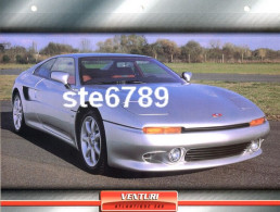 VENTURI ATLANTIQUE 300   Voiture Auto Fiche A4 Illustrée Automobile - Voitures