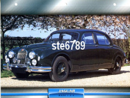 JAGUAR MARK I 3.4 Voiture Auto Fiche A4 Illustrée Automobile - Cars