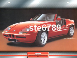 BMW Z1   Voiture Auto Fiche A4 Illustrée Automobile - Automobili