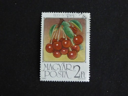 HONGRIE HUNGARY MAGYAR YT 3059 OBLITERE - CERISE FRUIT - Gebruikt