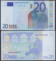 Portugal, 20 €uro M / U 024-B5, Draghi, Perfekt Unc., Selten! - 20 Euro