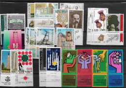 TIMBRE STAMP ZEGEL ISRAËL PETIT SUPER LOT TOUS  XX - Nuevos (con Tab)