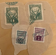 Fiskalmarken Gemeinde Seebach ZH - Revenue Stamps Switzerland - Revenue Stamps