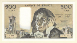 500 Francs PASCAL FRANCE Type 1968 F.71.30 Pr.NEUF - 500 F 1968-1993 ''Pascal''