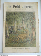 LE PETIT JOURNAL N°343 - 13 JUIN 1897 - CHASSE AU TIGRE A MEUDON - LE DU DOUARNENEZ - 1850 - 1899