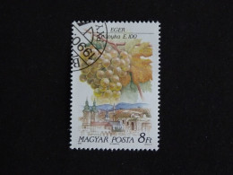 HONGRIE HUNGARY MAGYAR YT 3289 OBLITERE - CEPAGE VIGNE VIGNOBLE RAISIN - Used Stamps