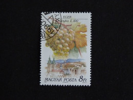 HONGRIE HUNGARY MAGYAR YT 3289 OBLITERE - CEPAGE VIGNE VIGNOBLE RAISIN - Usado