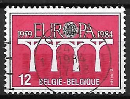 BELGIQUE      -     EUROPA    /    Pont  -    Oblitéré - 1984