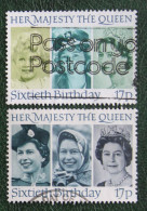 60th Birthday Queen Elizabeth II (Mi 1064-1065) 1986 Used Gebruikt Oblitere ENGLAND GRANDE-BRETAGNE GB GREAT BRITAIN - Used Stamps