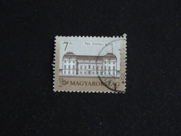 HONGRIE HUNGARY MAGYAR YT 3330 OBLITERE - CHATEAU FAMILLE ESTERHAZY A PAPA - Usado