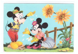 TOPOLINO E MINNI - WALT DISNEY  - VIAGGIATA - Other & Unclassified