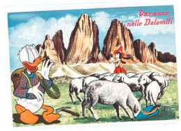 PAPERINO - VACANZE NELLE DOLOMITI - WALT DISNEY  - VIAGGIATA - Other & Unclassified