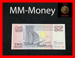 SINGAPORE 2 $ 1998 P. 37  *serial HY*  **printer BABC**   UNC - Singapur