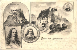 Gruss Aus Hohentwiel - Künstler Ak Eugen Felle - Singen A. Hohentwiel