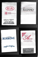 Tovagliolini Da Caffè - Lotto 4 Pezzi N. 01 - Company Logo Napkins